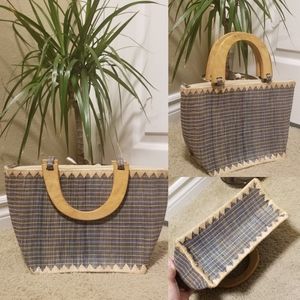 Top handle summer bag